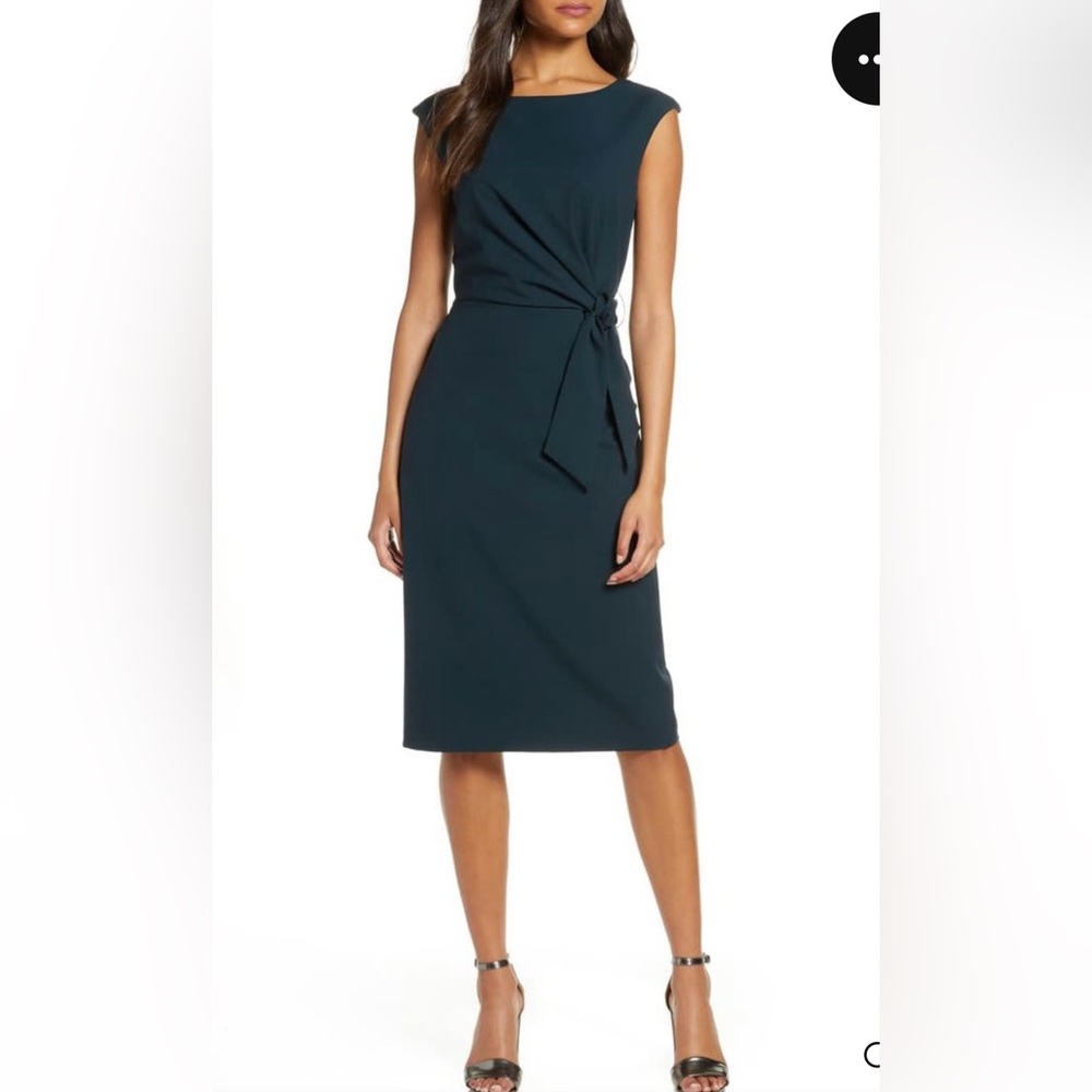 Tahari Cap Sleeve dress